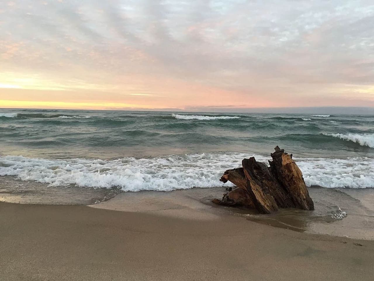 Beautiful views of the Indiana Dunes National Lakeshore, voted one of the top beaches by National Geographic.