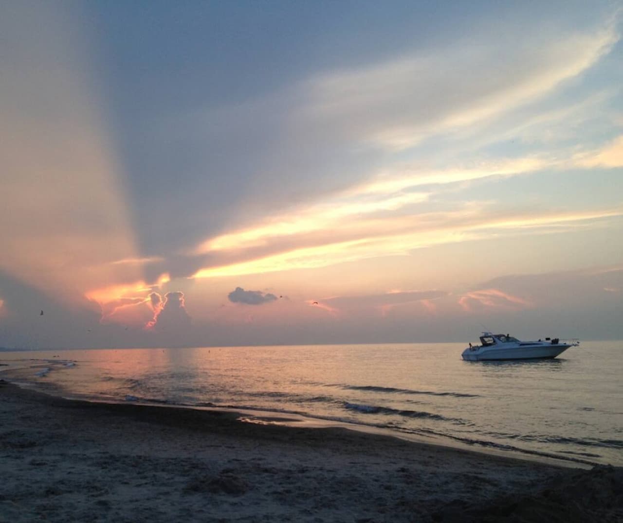 Enjoy gorgeous sunsets with direct access to the beach
