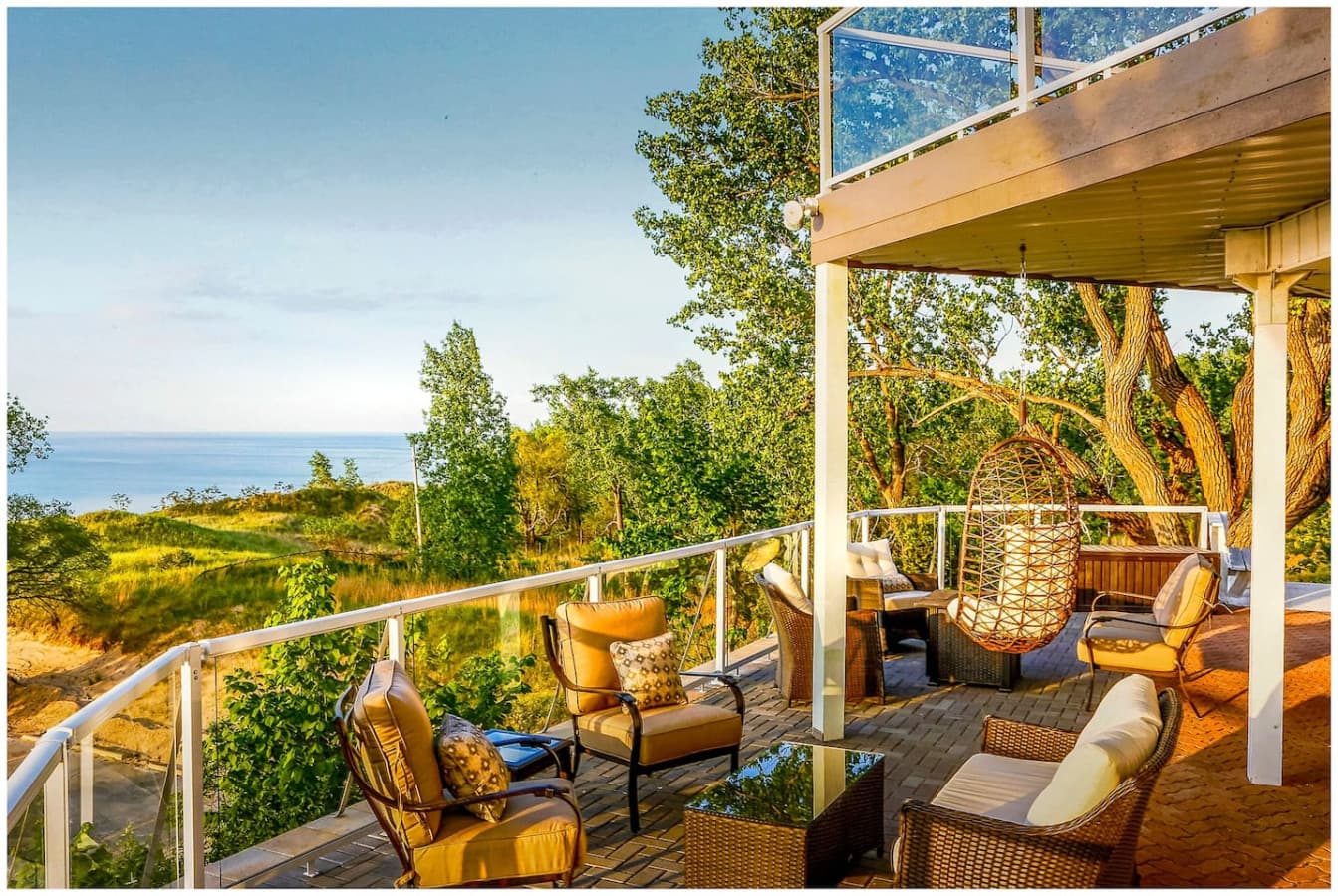 Experience the tranquility of the IN Dunes National Lakeshore