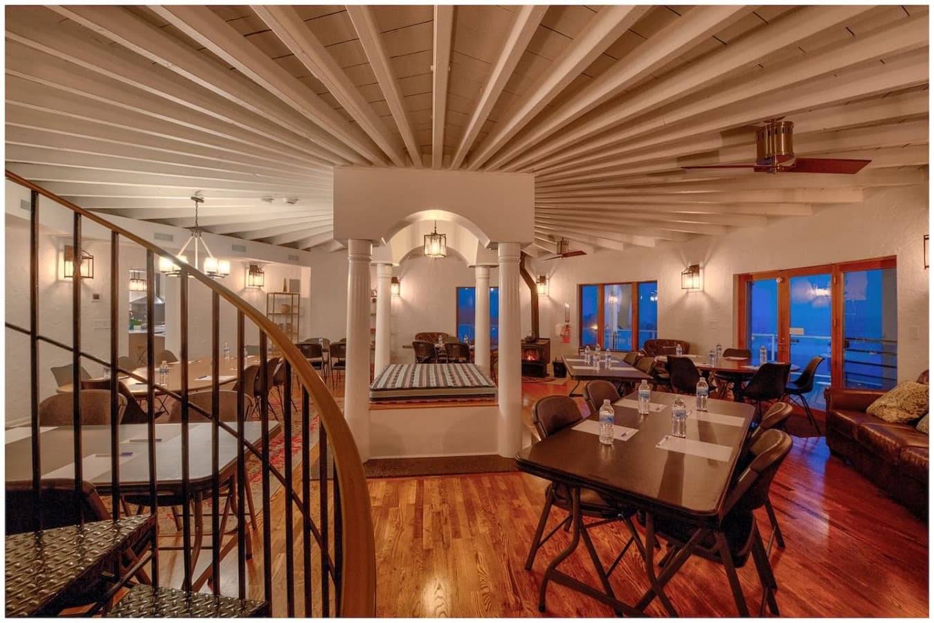 The Round Room serves as the perfect space for corporate retreats.