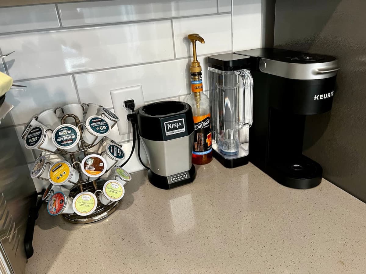 Keurig ready for the morning caffeine addiction!