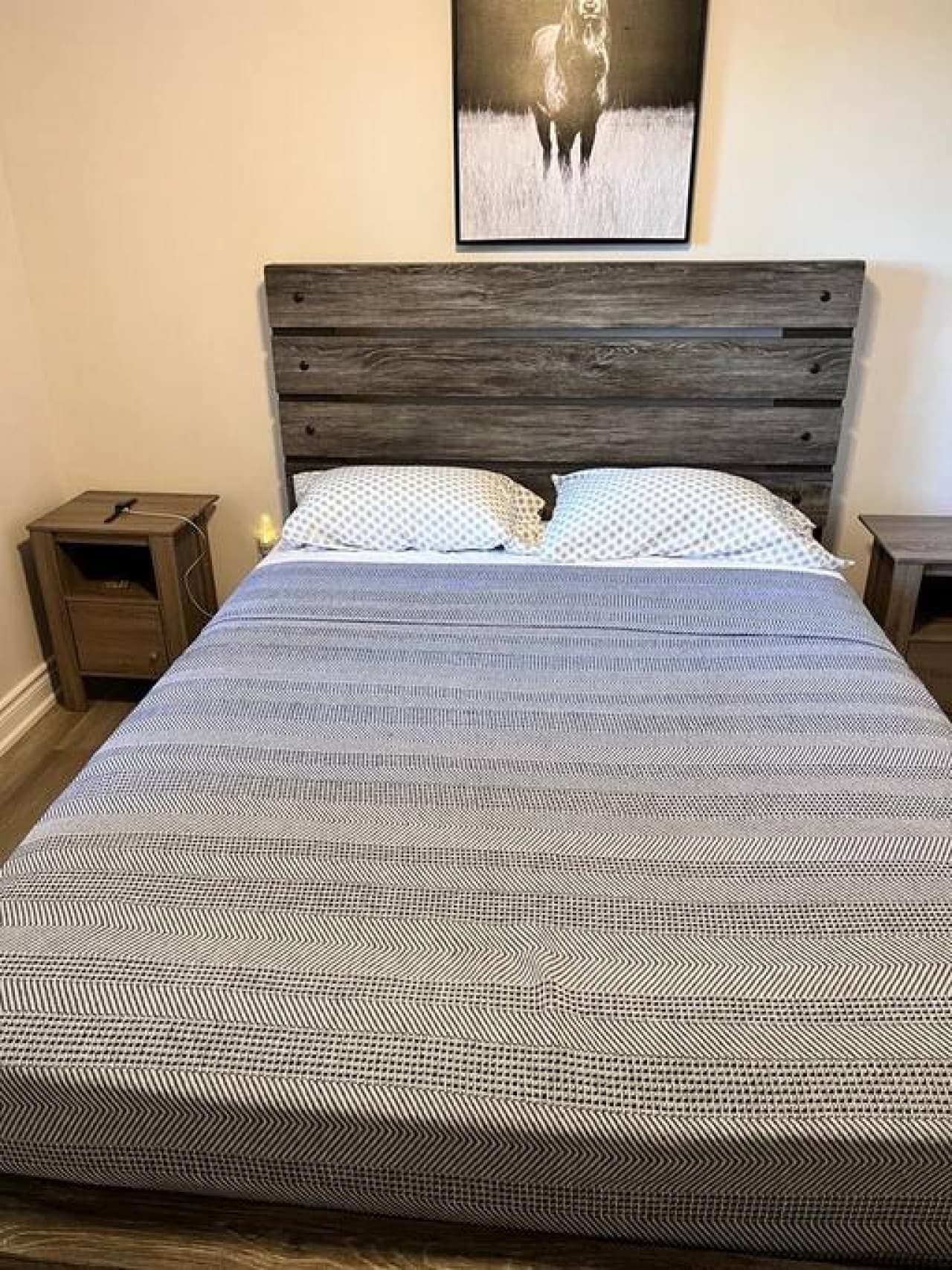 Bedroom #2 with queen bed.