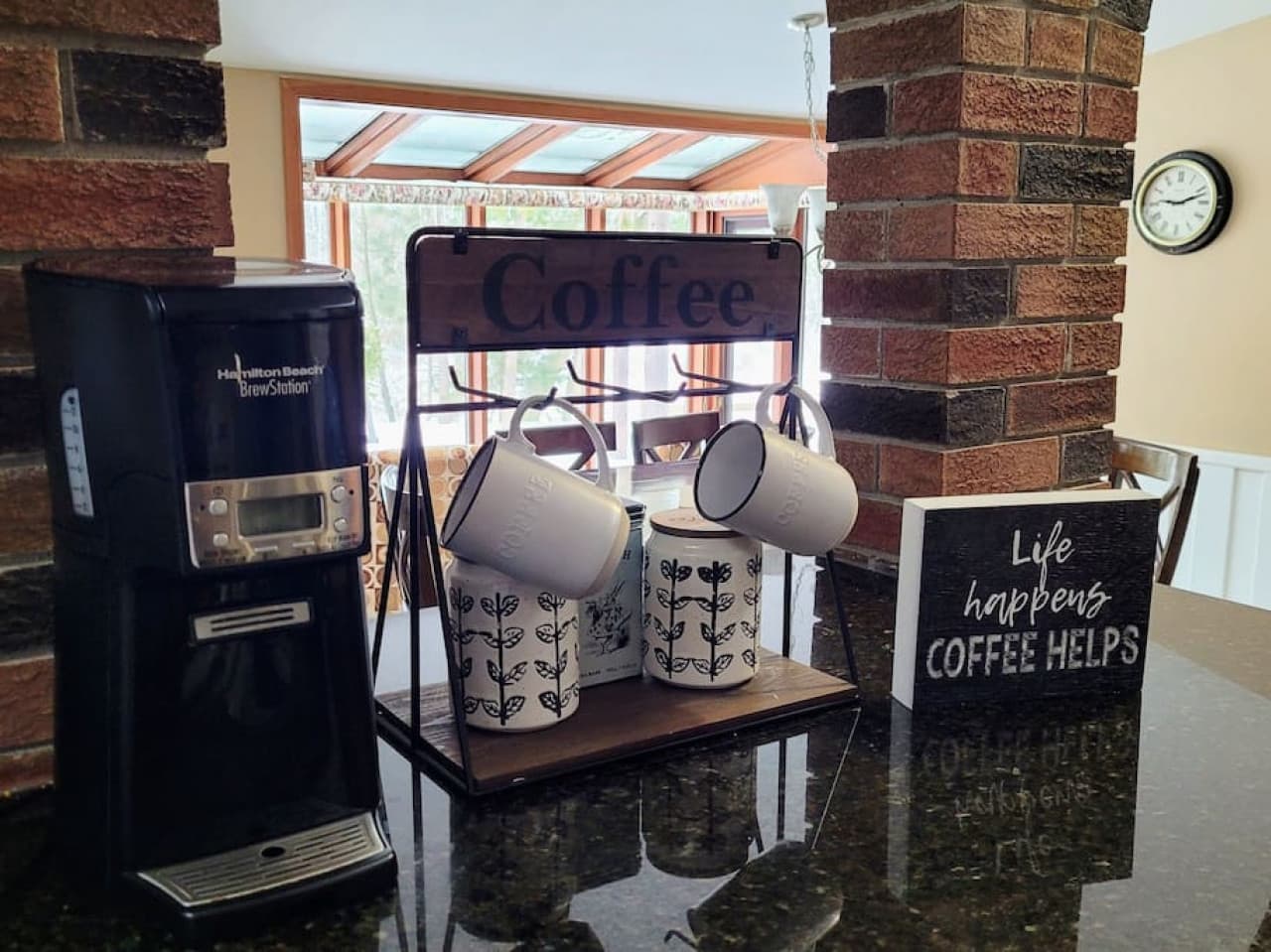 Coffee bar!