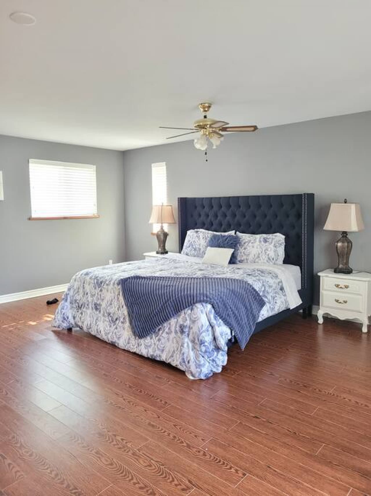 Master bedroom with ensuite and walk in closet.