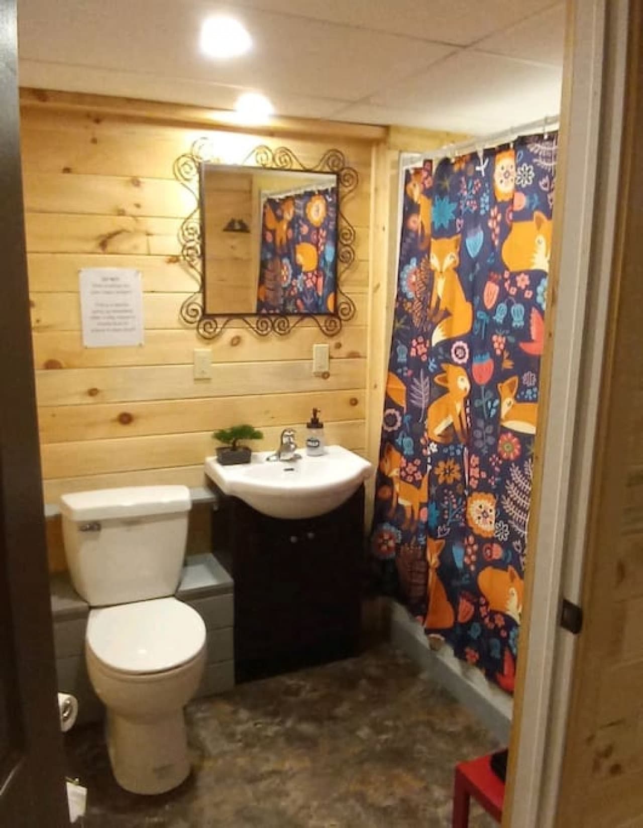 Basement Washroom