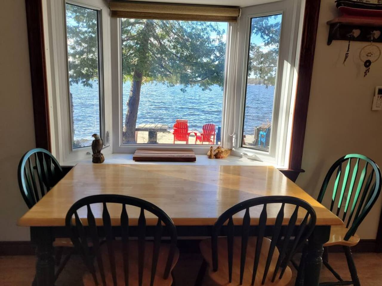 Stunning views from inside the cottage!