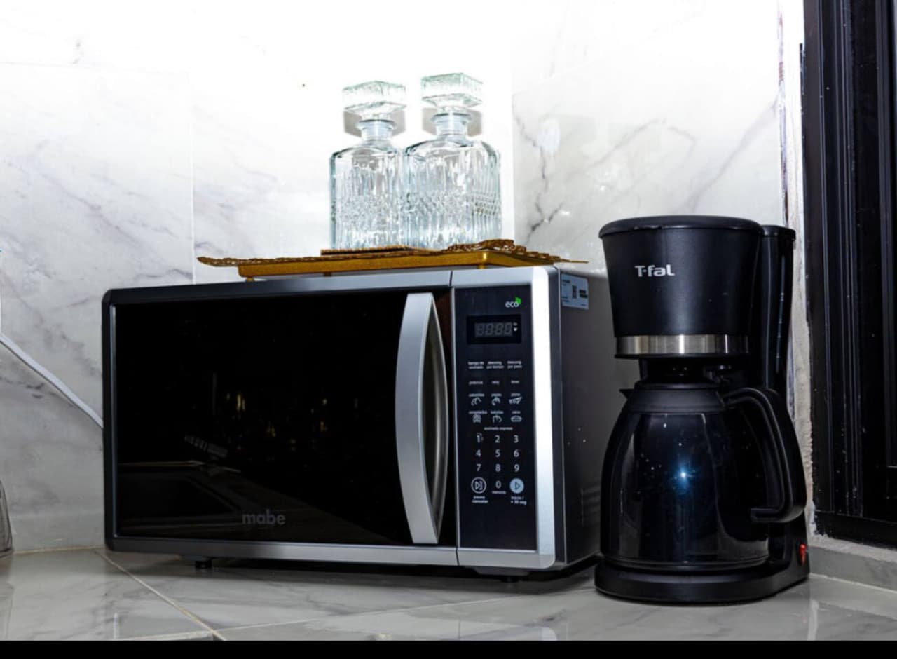 Microwave, Coffee Maker Comfort & MUCH More Included