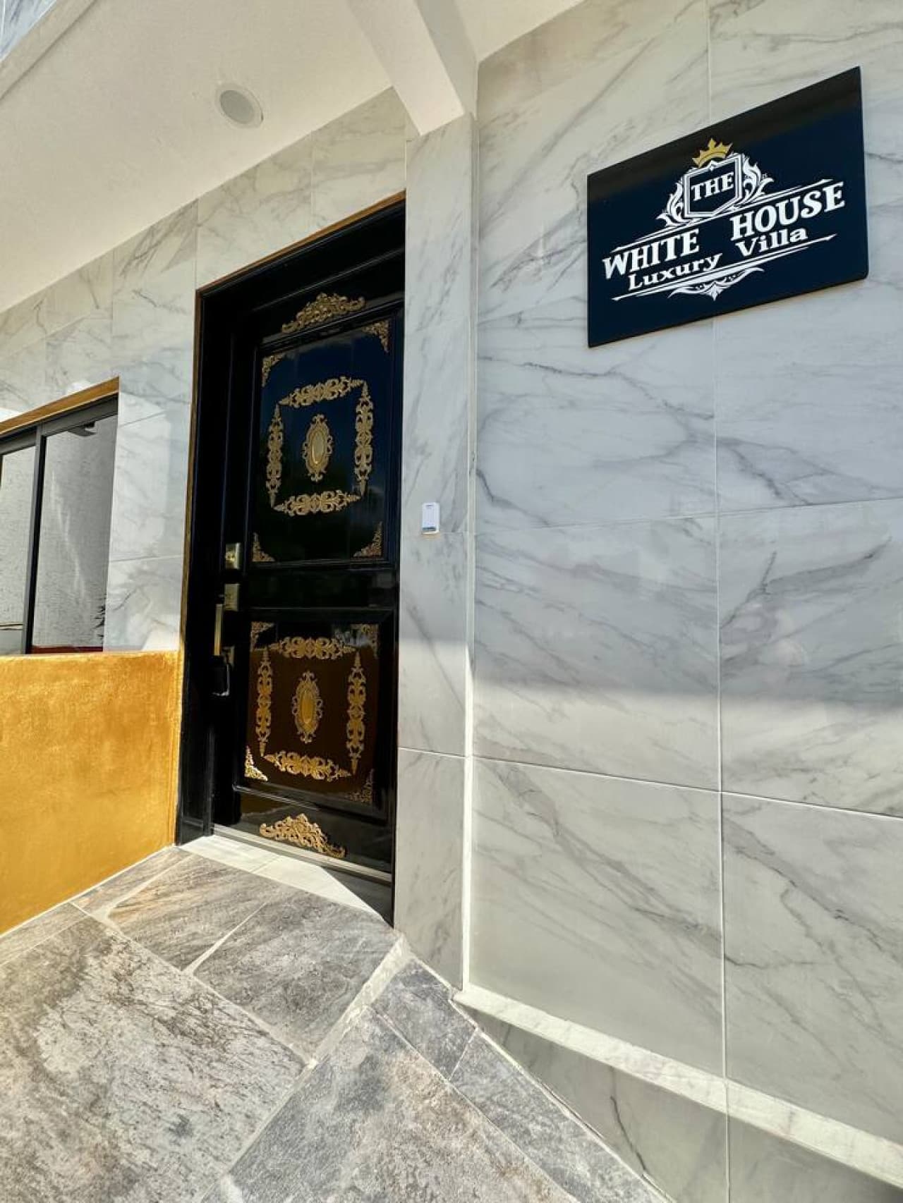 Custom Gold Door