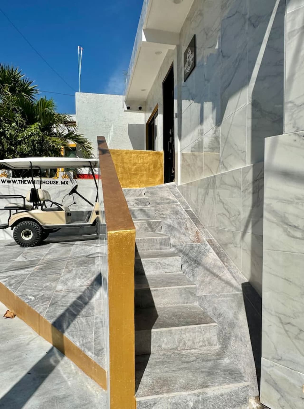 Entrance Includes Exclusive Golf Cart Parking