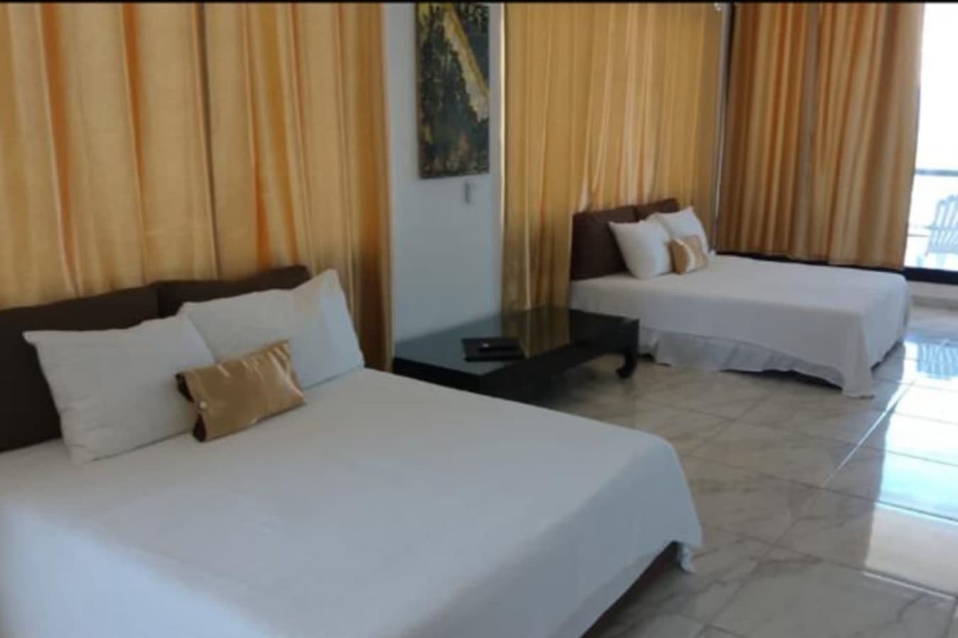 Two Queen Size Comfort Relax Sleep Beds