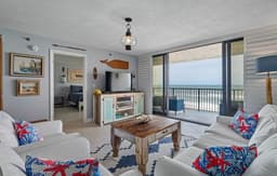 Seaside 2BR Condo in New Smyrna Beach, balcony