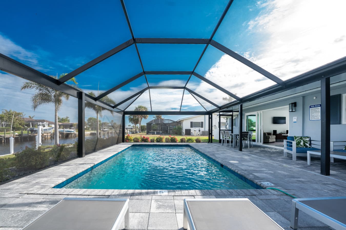 Villa Capri -  Waterfront Retreat with Heated Pool