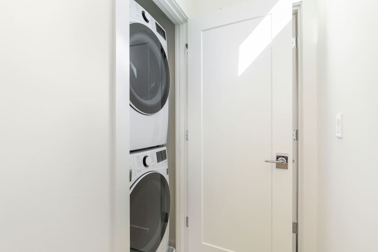 Washer and dryer