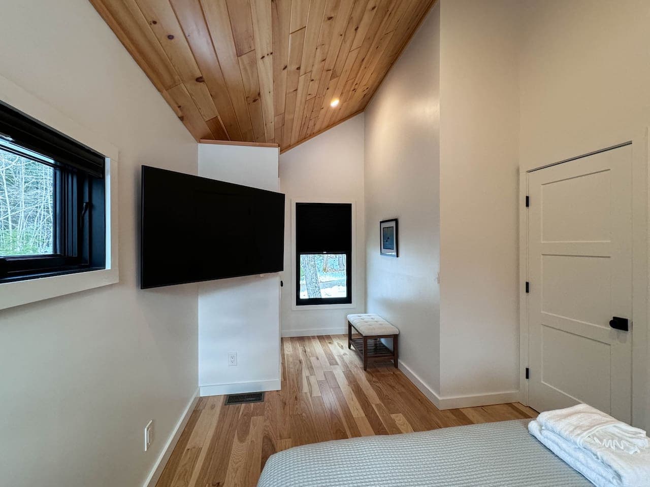 50 Inch TV's in every bedroom