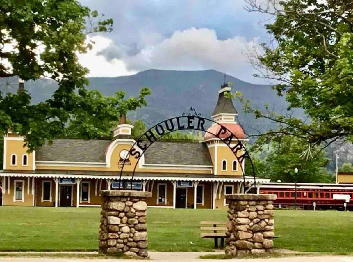 Schouler Park - North Conway Center. 5 minute walk from the house.