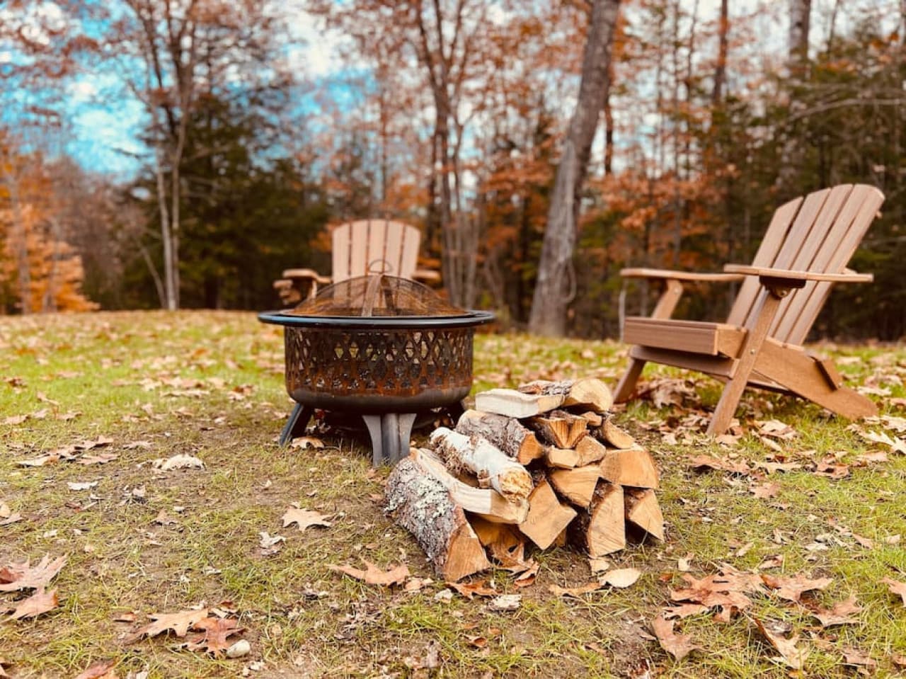 Hang out by the fire and make some memories that will last forever