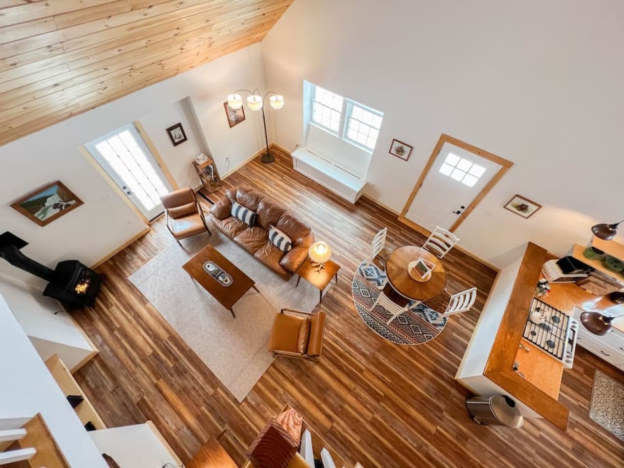 A view from above - quality dream cabin