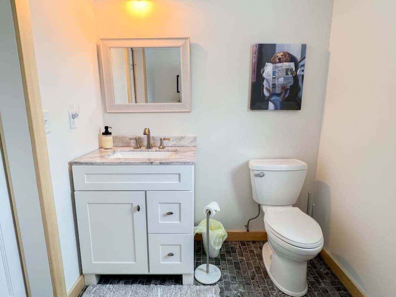 Brand new bathroom - always 5-star cleanliness