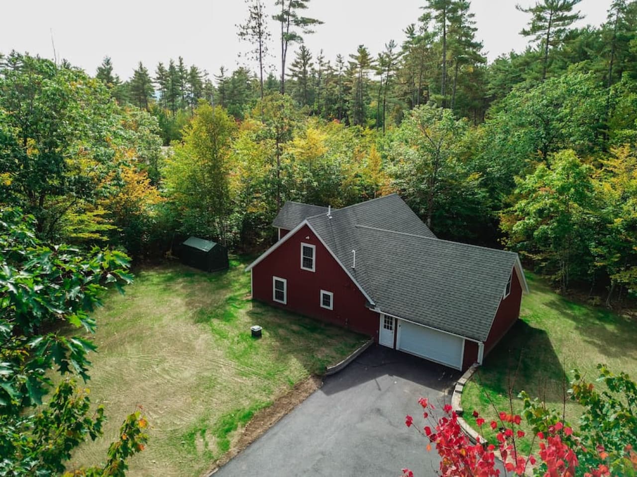 Our cabin from the sky...