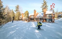 Ski-in/Ski-out Slopeside Attitash Family Home ⛷