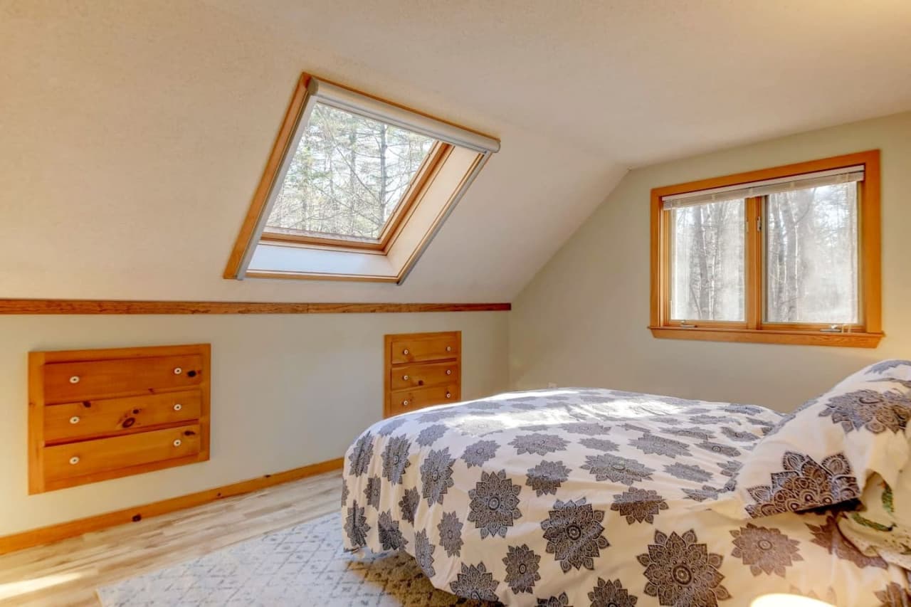 The Queen room is filled with natural light