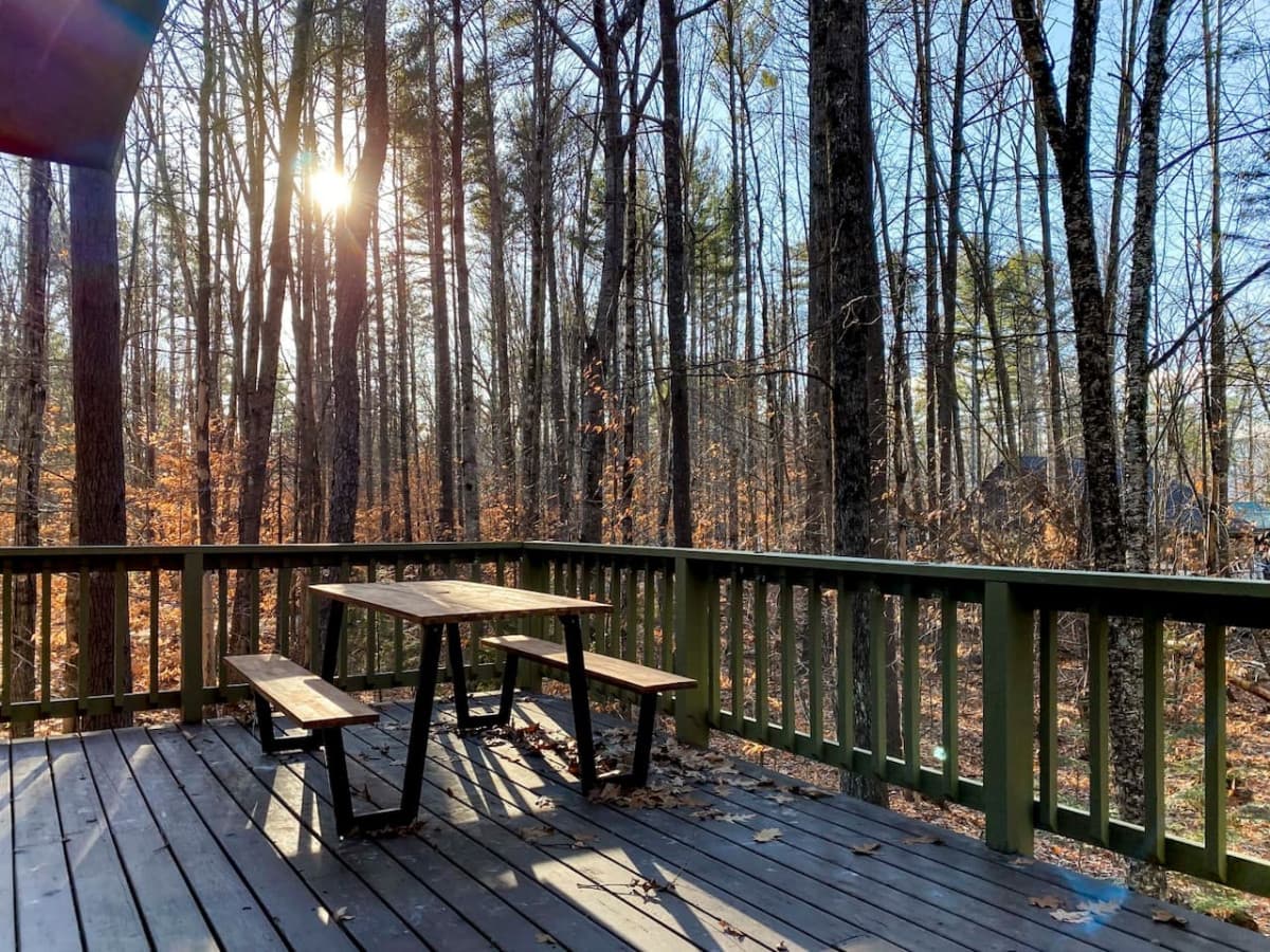 Large wooded lot to explore