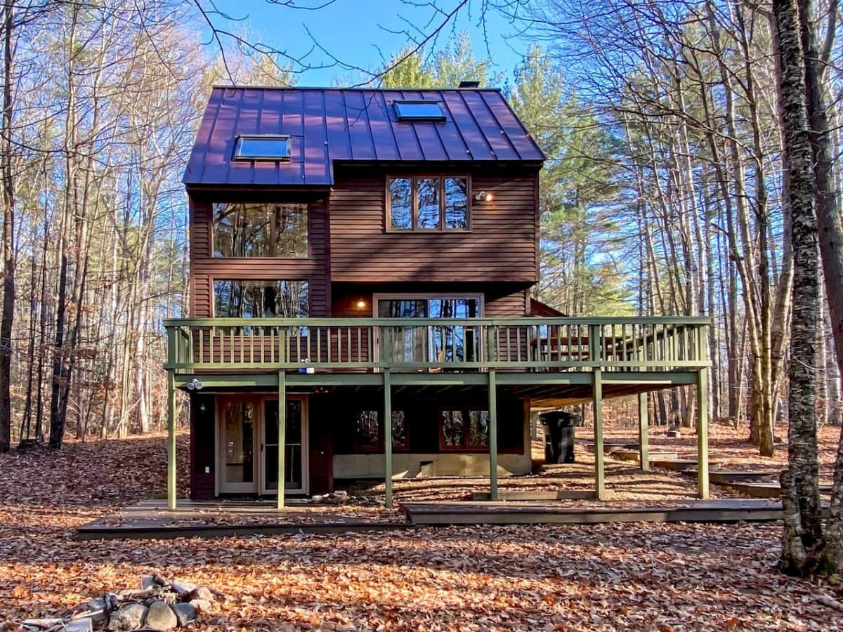 From the back yard, great space.
