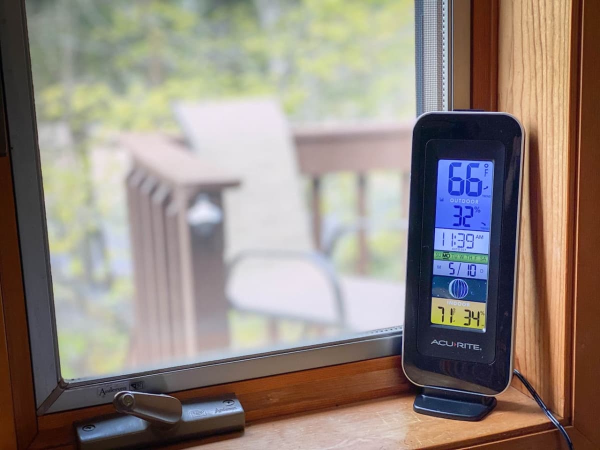 What's the temp outside?