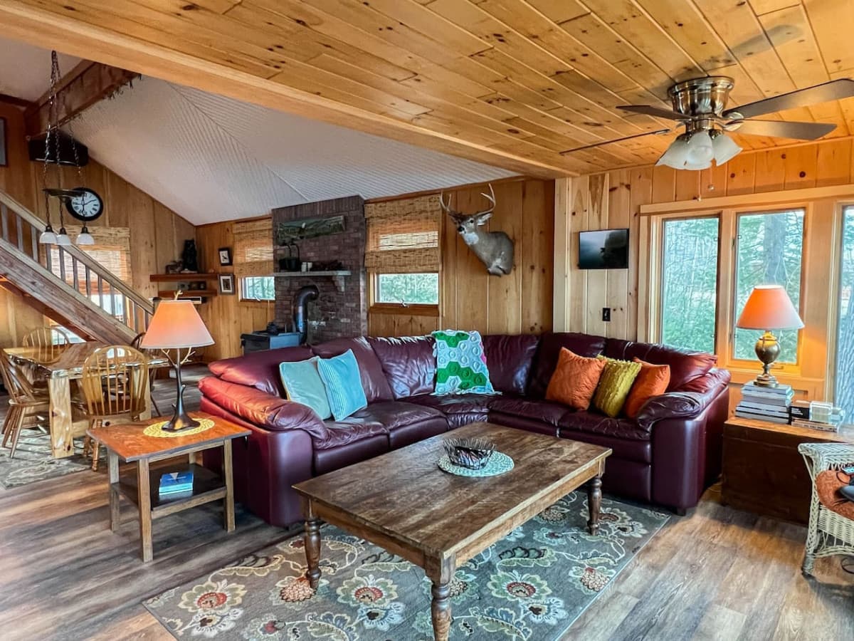 open concept spacious living room