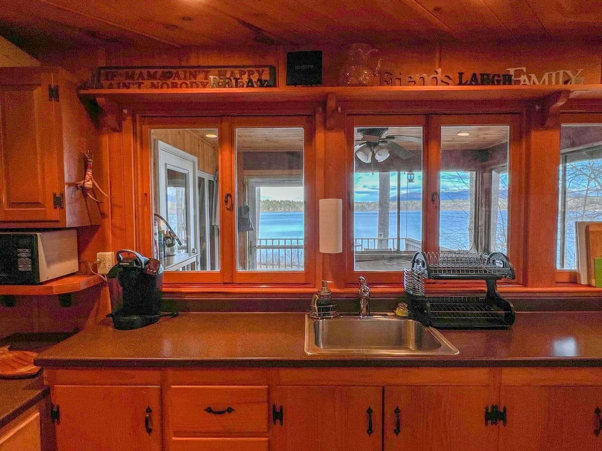 views from the kitchen