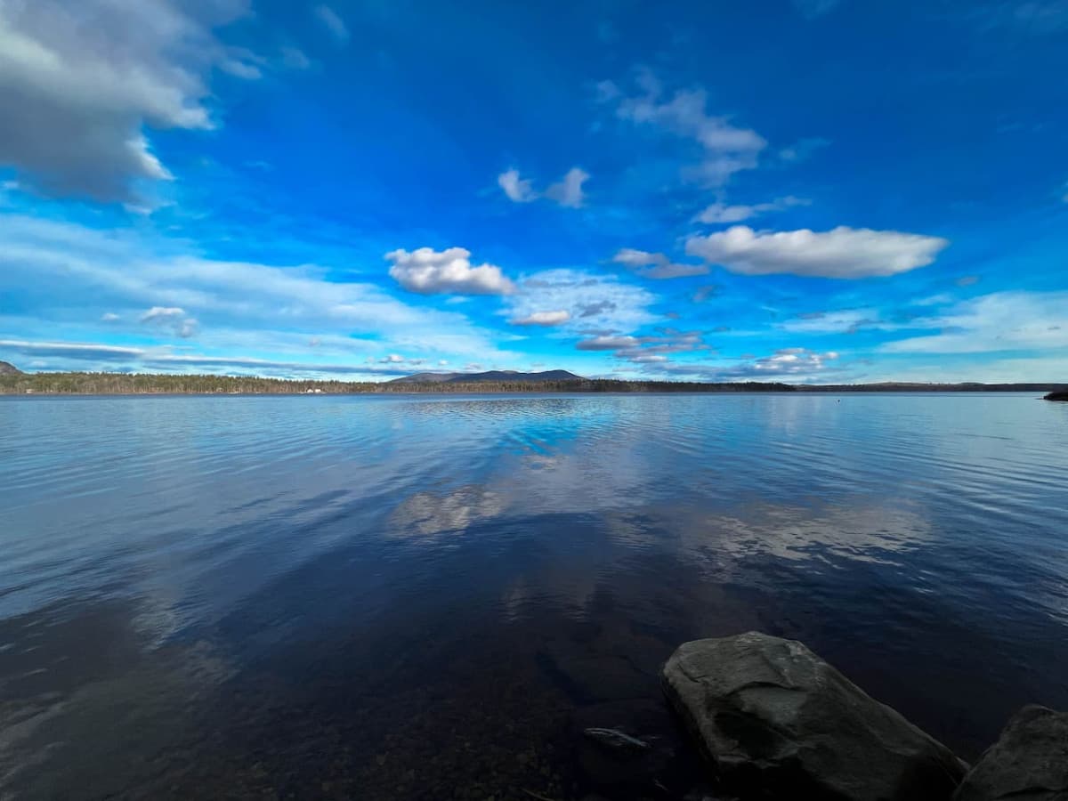Tucked away private lakehouse with incredible views