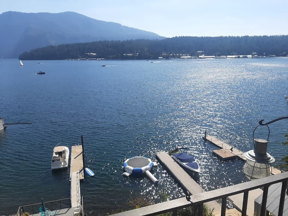 Waterfront Home with a Boat Dock