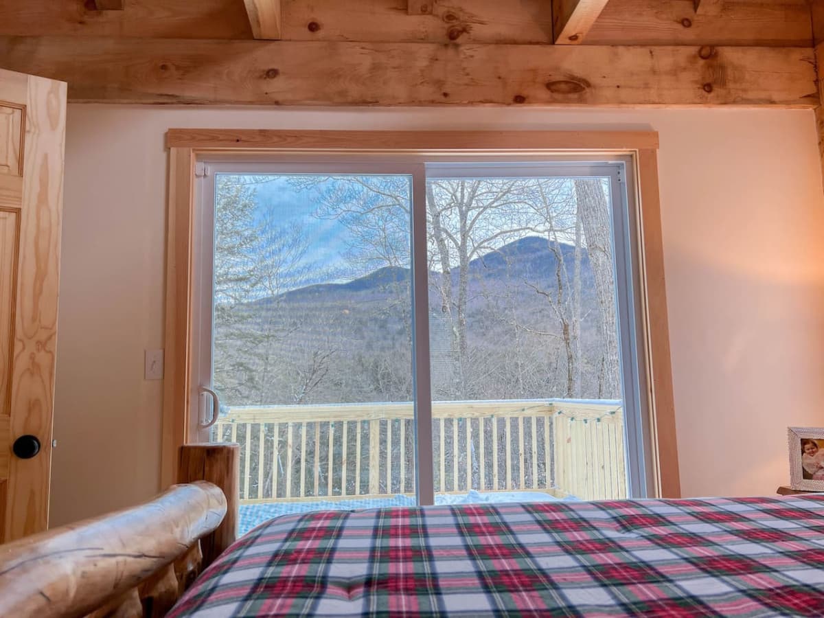 views from the master bedroom