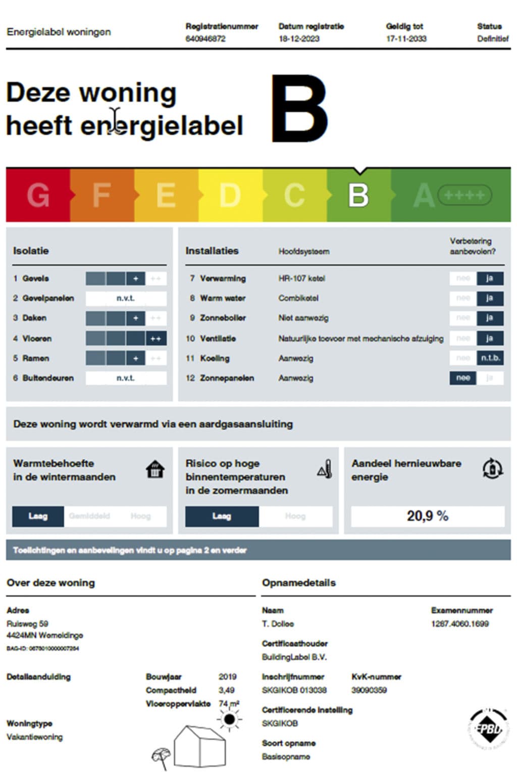 Energy Label
