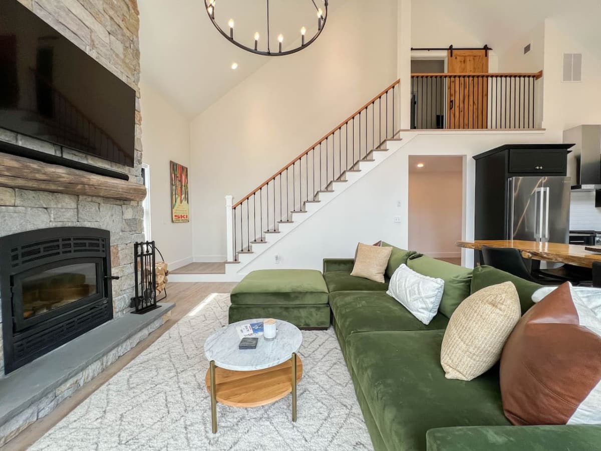 super comfy brand new couch, sit back and relax!