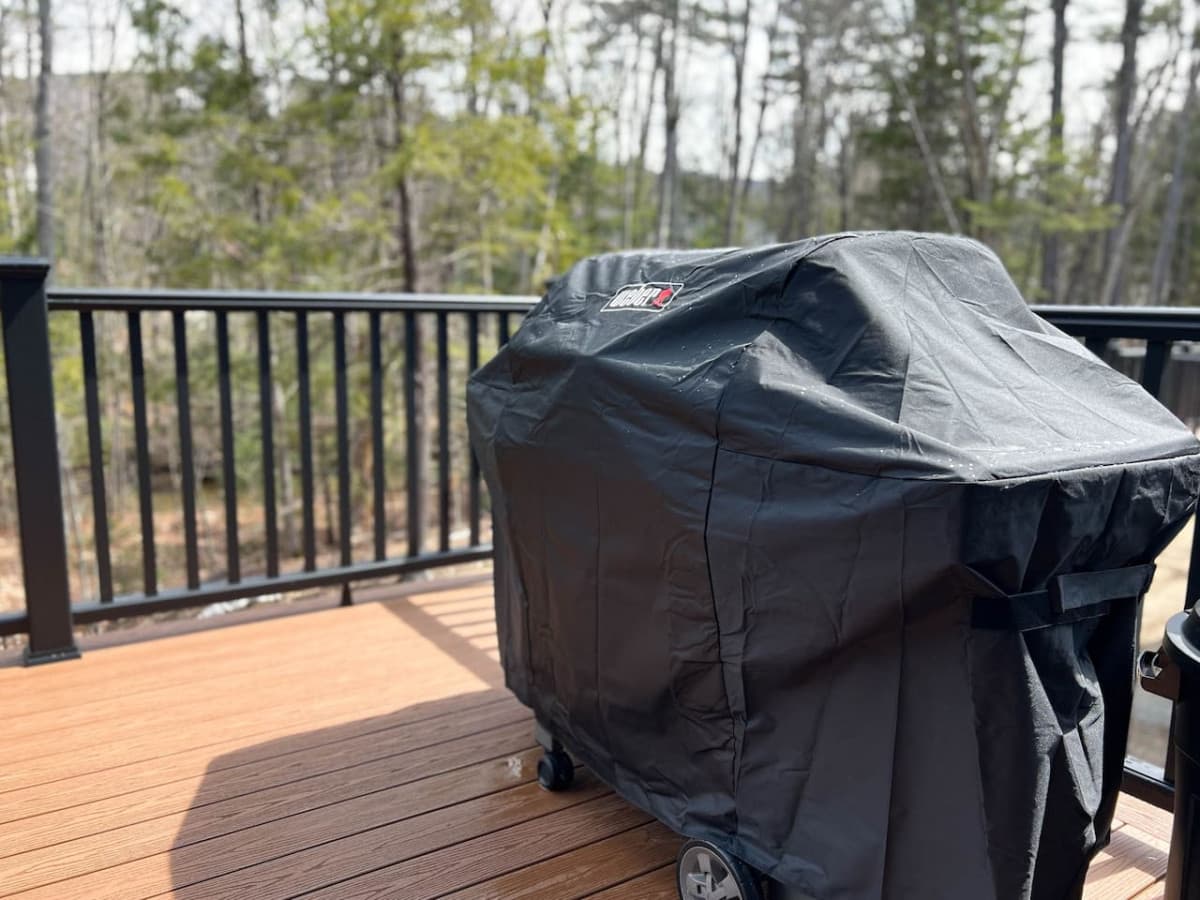 time to grill on the porch!
