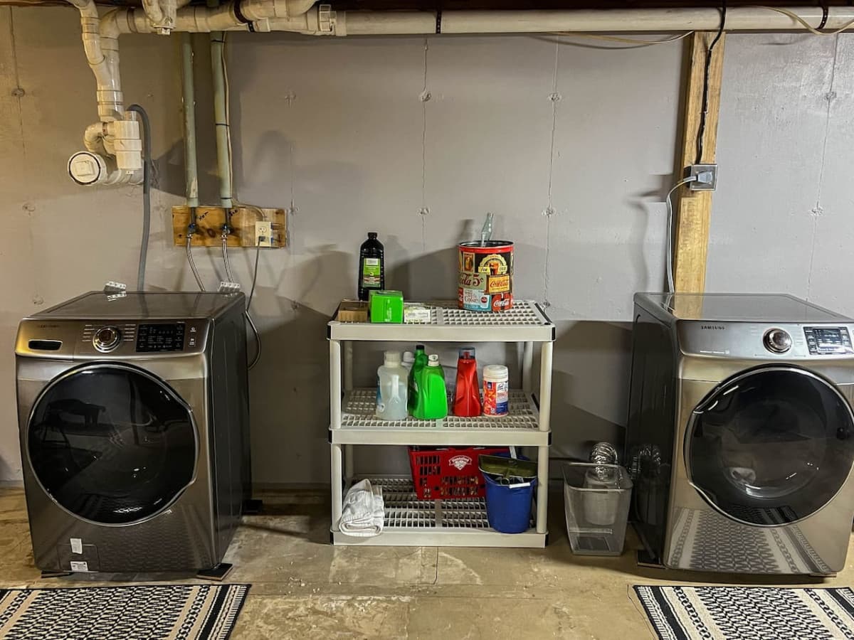 Washer and dryer for your use