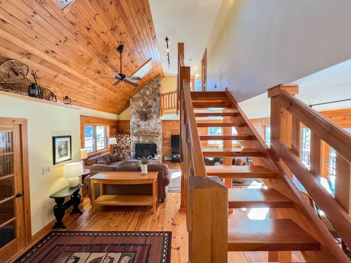 Staircase to 1st Master Suite