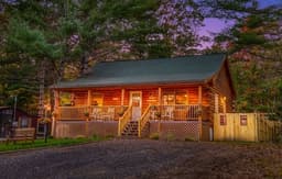The Bear's Den | Cabin with Lake Access, Hot Tub, Firepit!