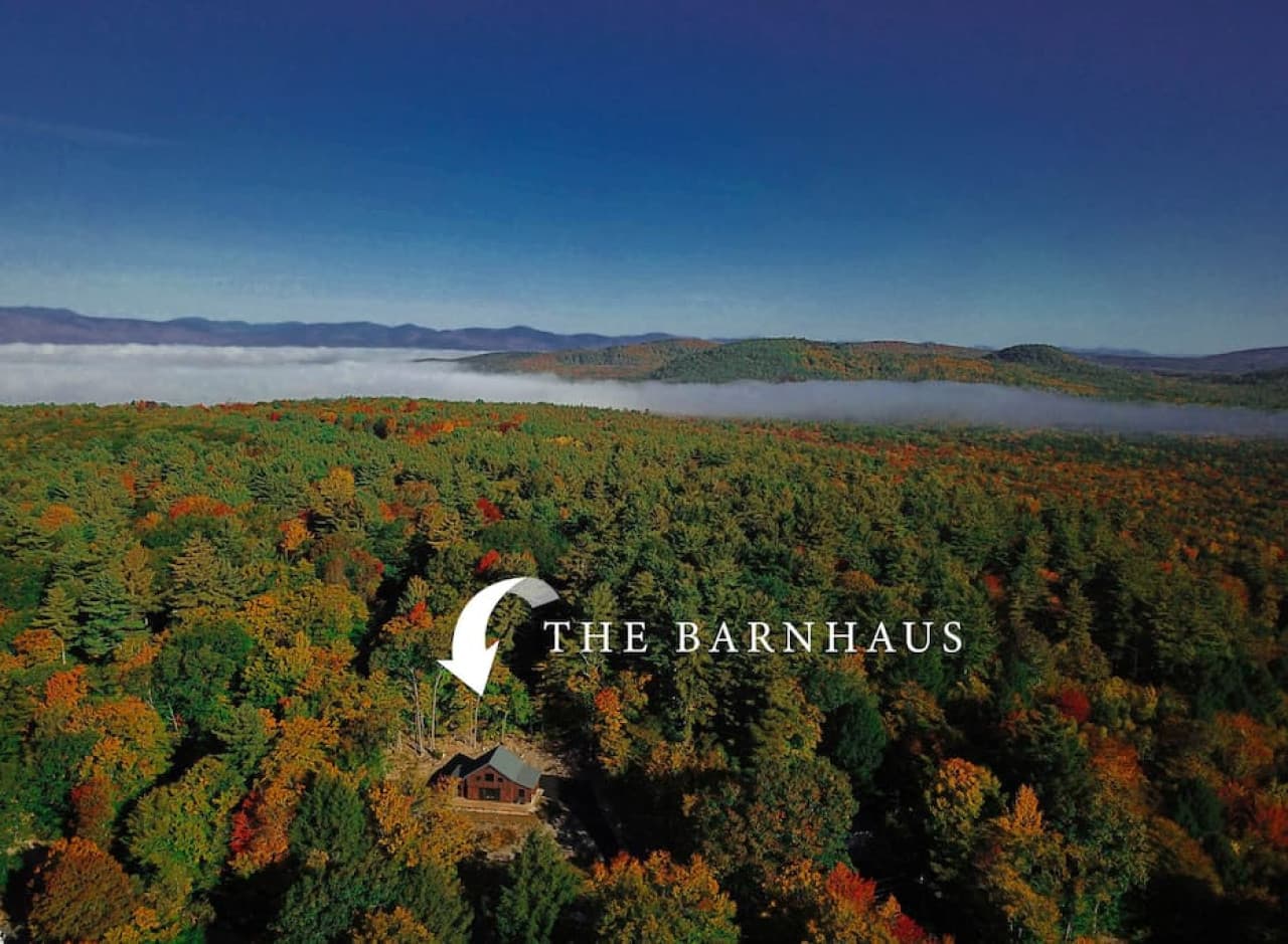 The Barnhaus from the sky!