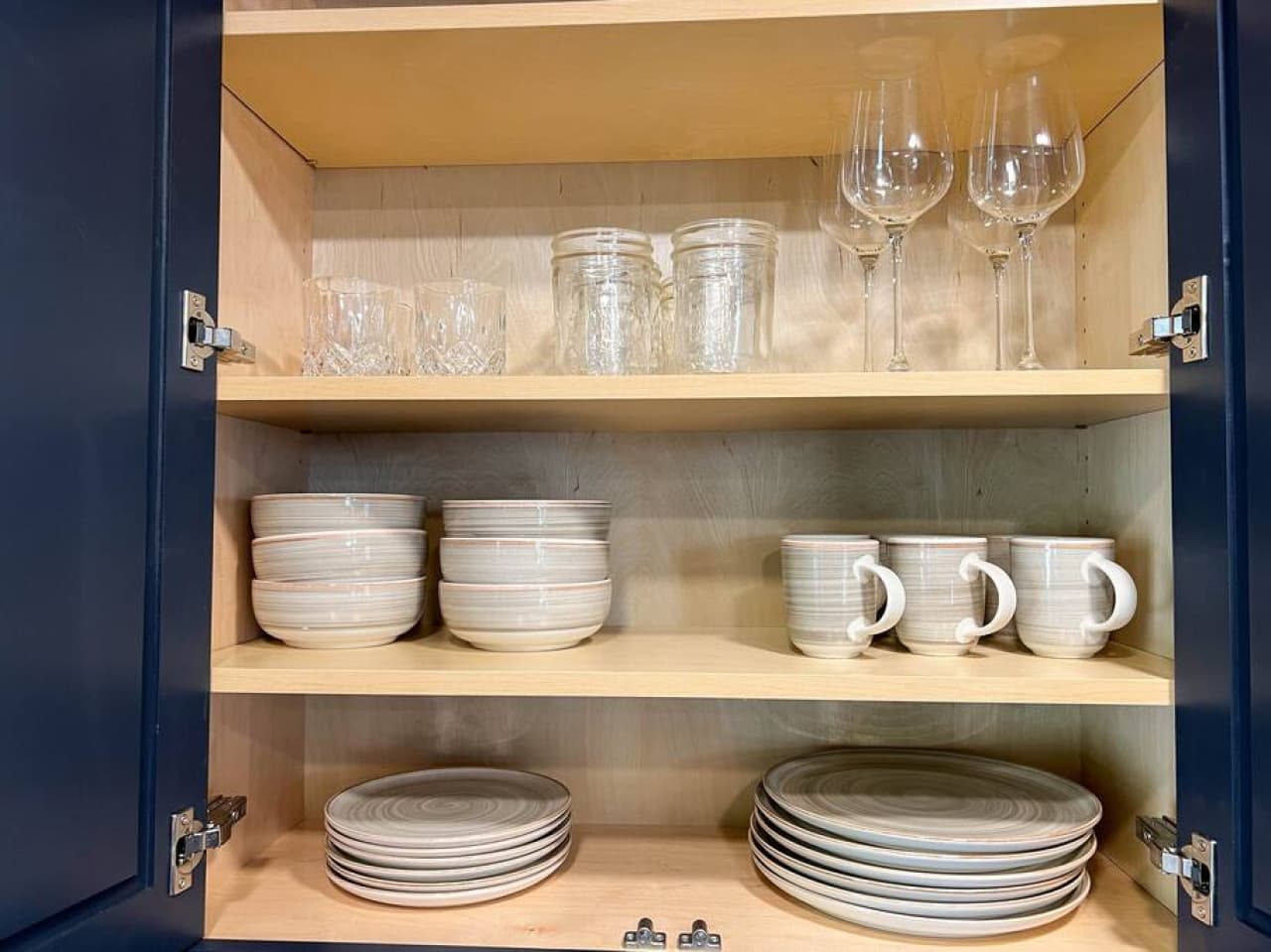 Quality dishes and glasware