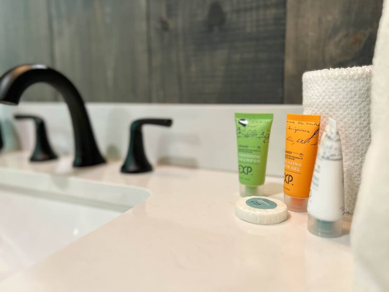 Shampoo, conditioner and lotion