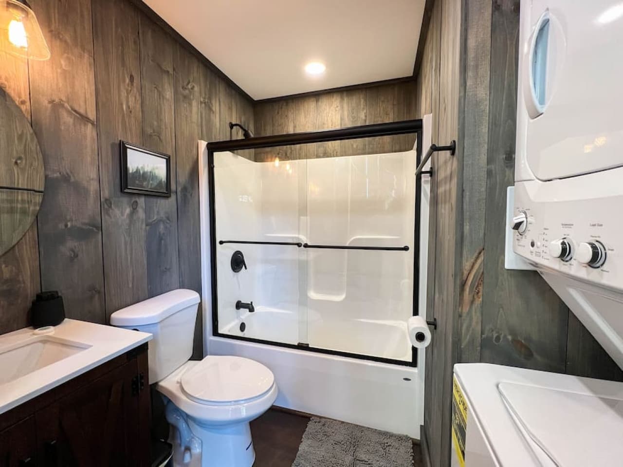 Full Bathroom #2 with washer & dryer