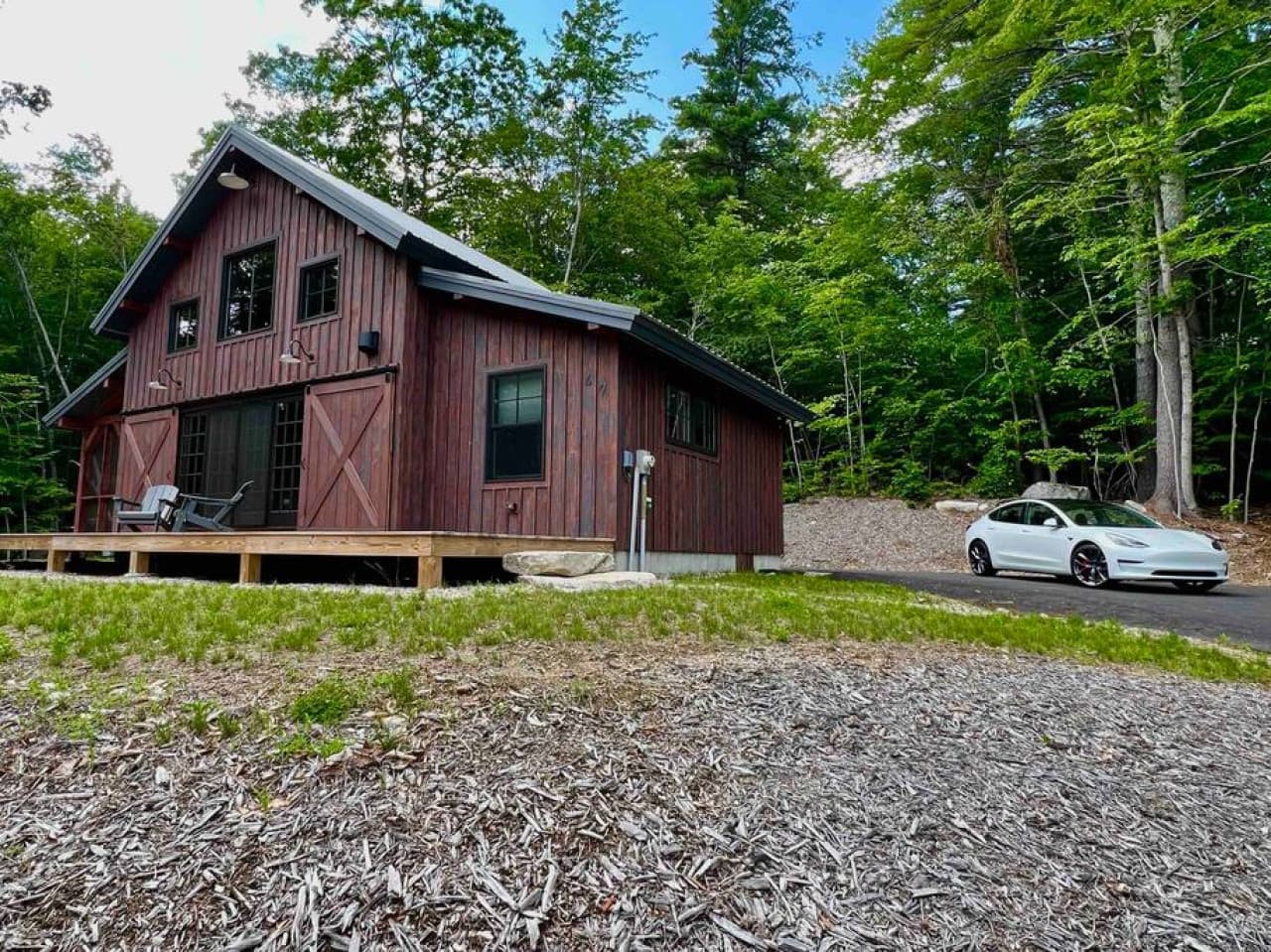 Charge your tesla at the house with our charger!