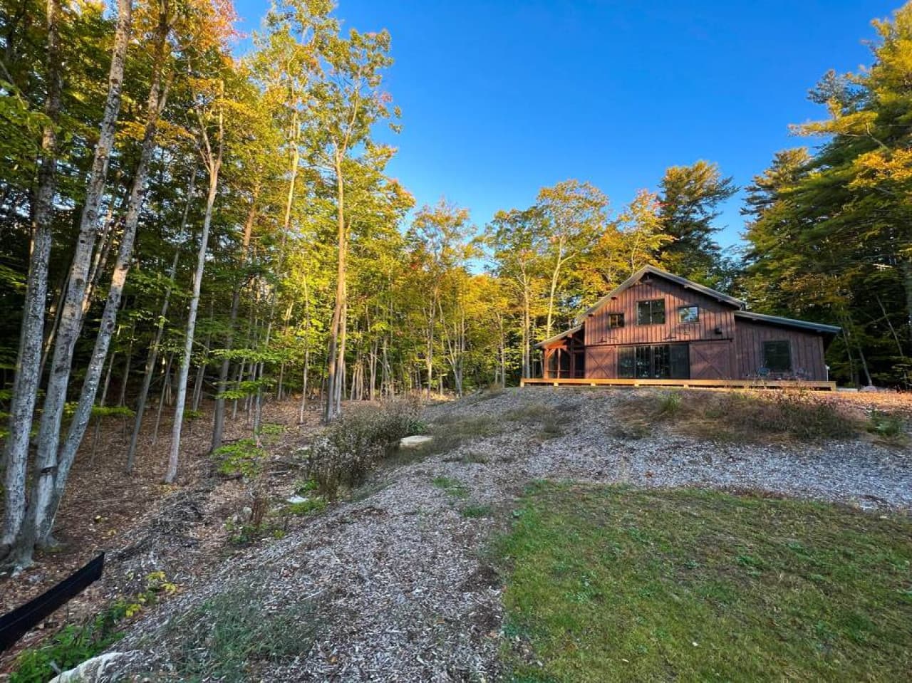 left side of the yard