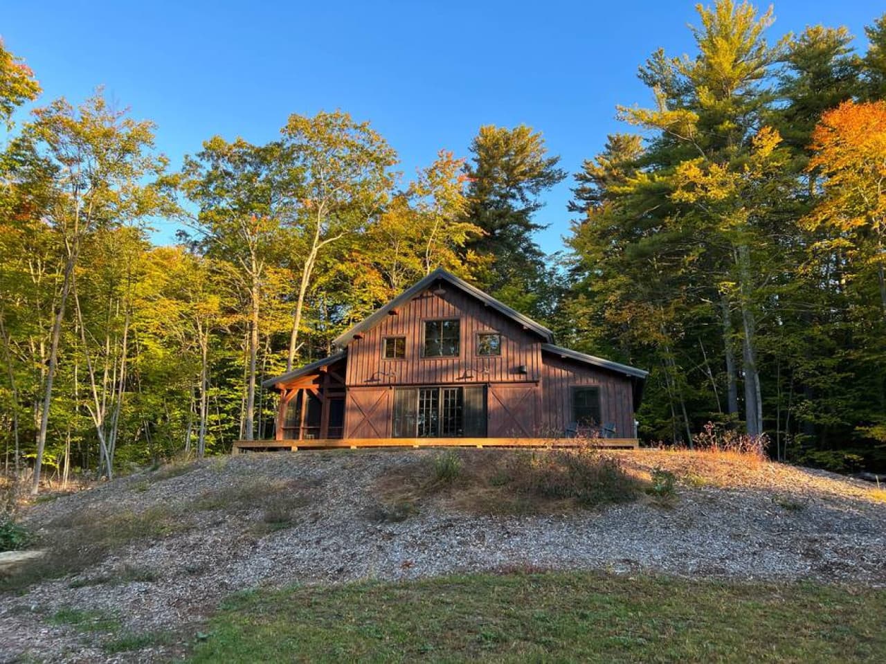 The Barnhaus at sunrise