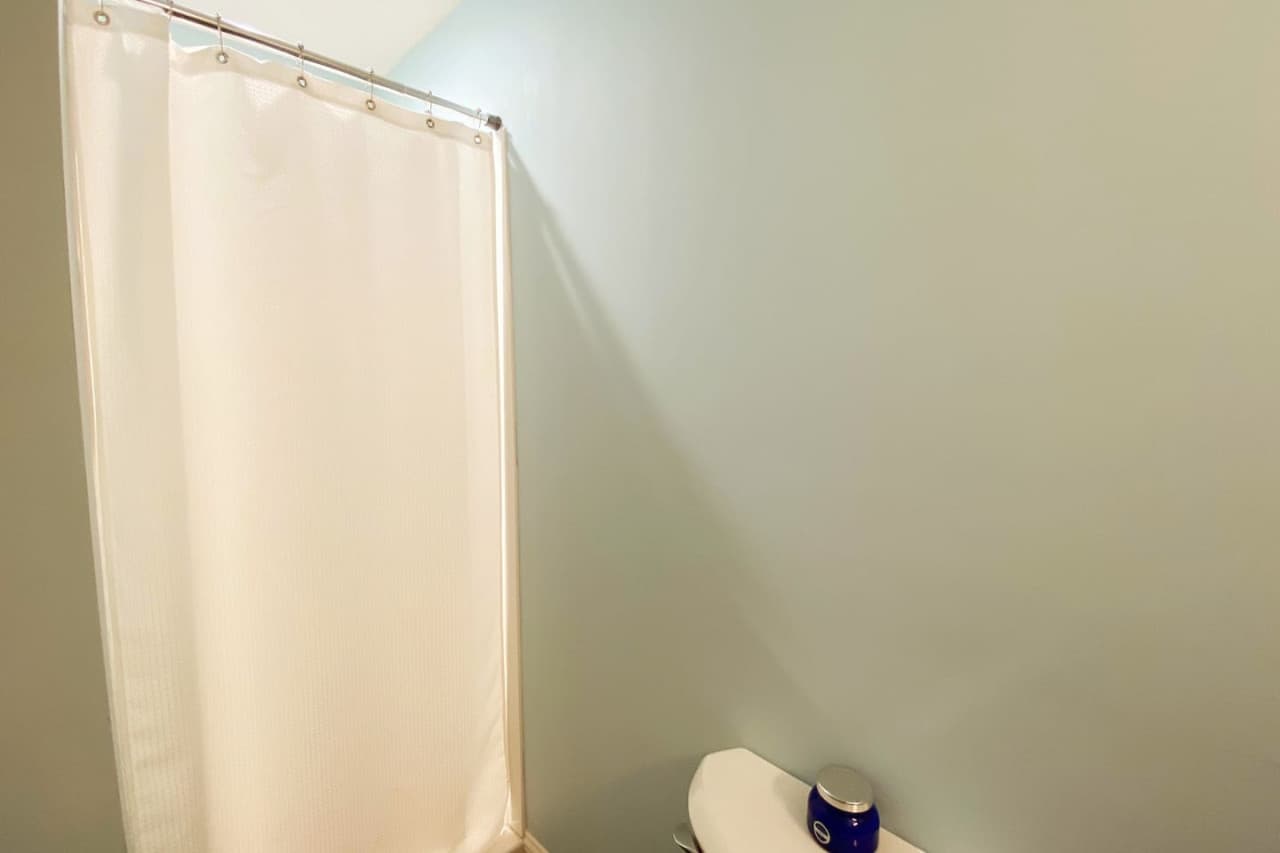 Alternative view of 3/4 bath on the first floor.