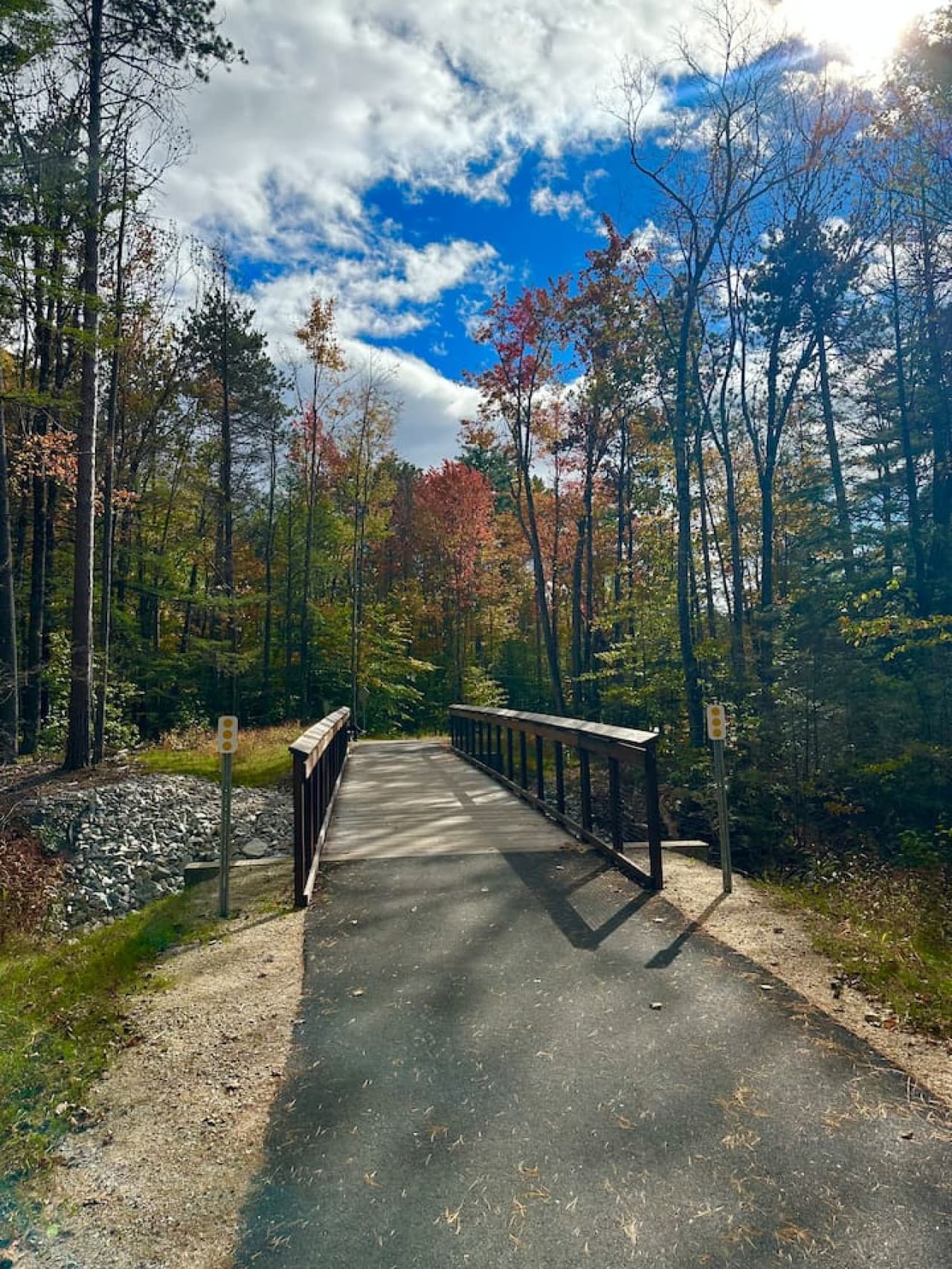 Our townhouse complex is the only private property in North Conway that has direct access to the Mount Washington Valley Rec Path. Bring your bikes in the summer or your snowshoes in the winter.