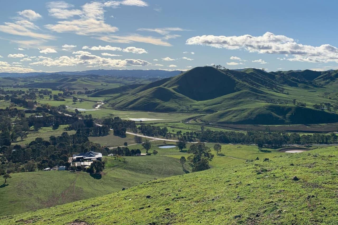 The hills are alive at Omaroo Retreat - So inspiring!