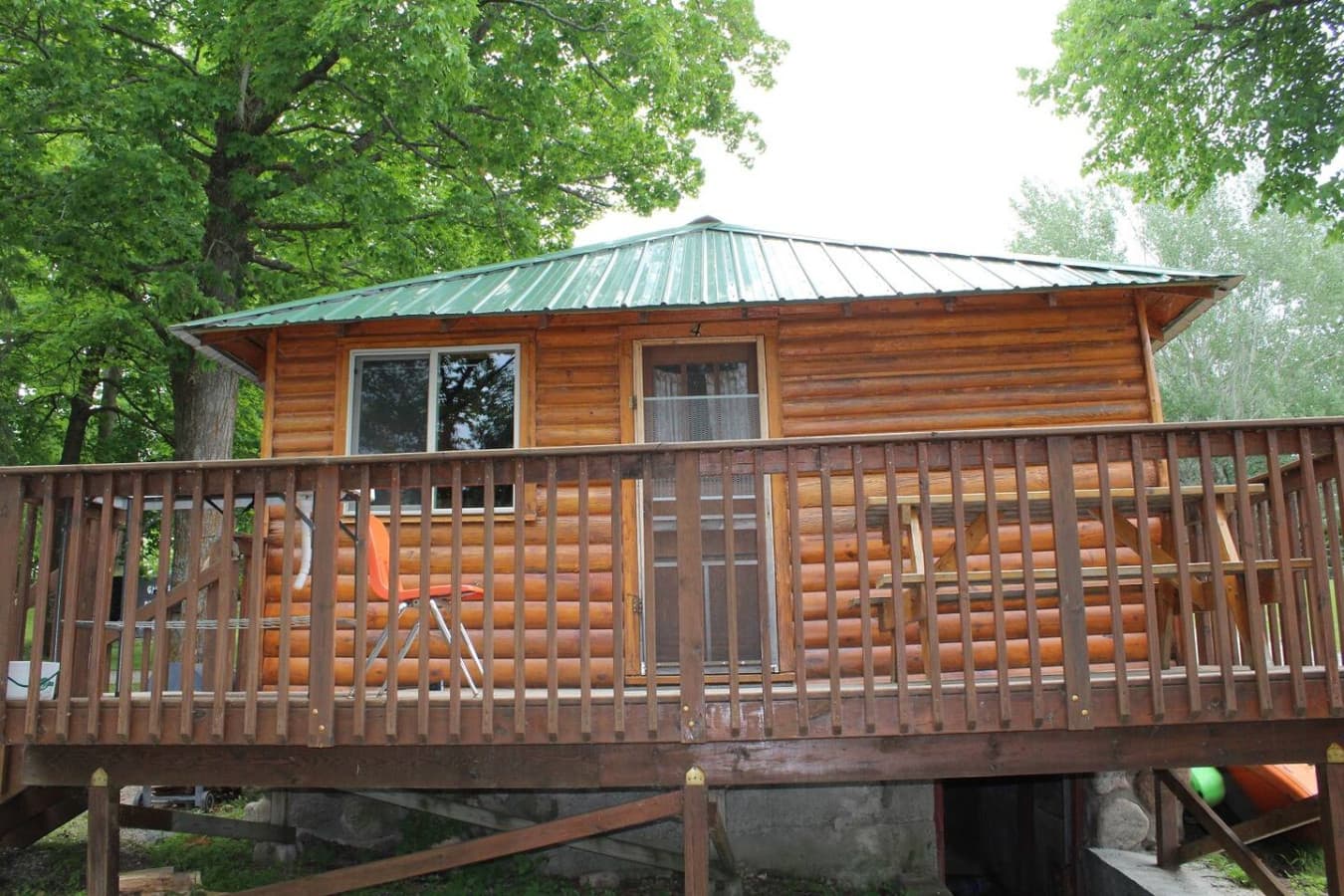 Cabin 4 - Classic 1933 cabin on the lake shore, 10 steps from the dock